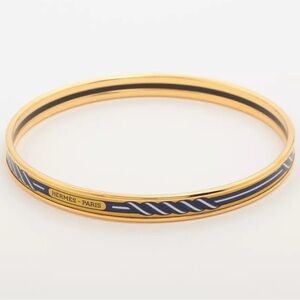 Hermes Enamel Bangle Bracelet
